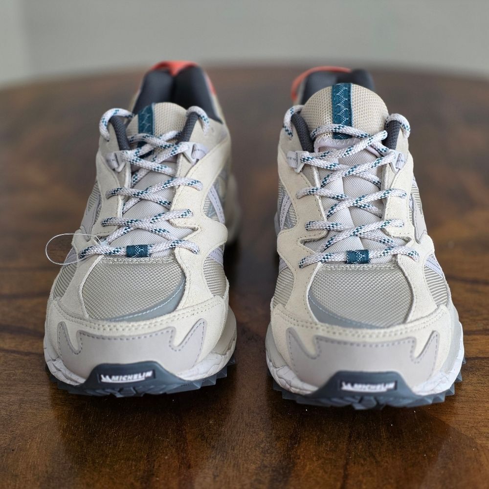 Mizuno Wave Mujin TL Nomad Pack Trail Shoes Silver Cloud Sand Cedar Men's 8.5 - Picture 4 of 16